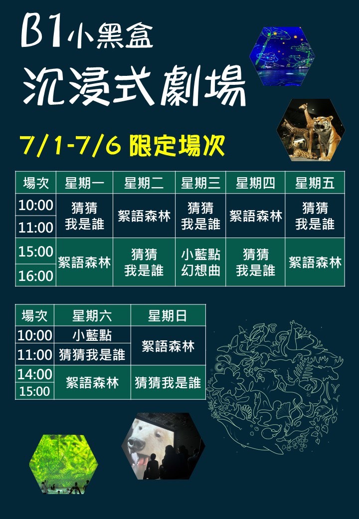 2025年7月初的特別節目列表