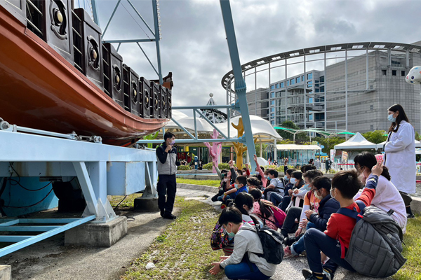 台北科學藝術園區裡的大冒險
