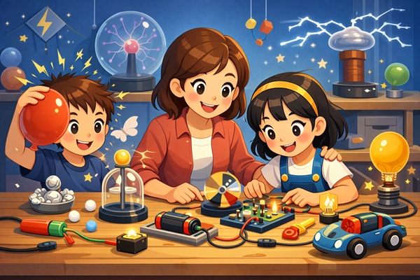 生活科學親子玩-玩電學