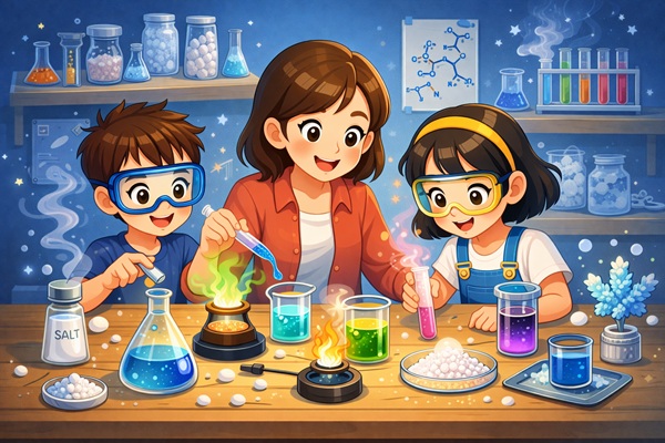 生活科學親子玩-玩鹽