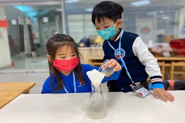 史萊姆魔法科學營課程示意圖