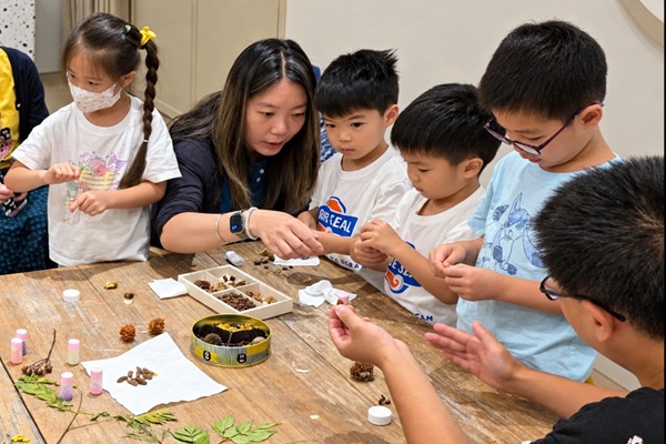 佮寶可夢做伙耍⾃然課程示意圖